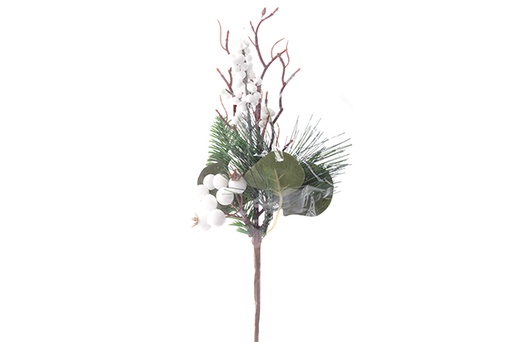 [121945] Christmas branch 32 cm