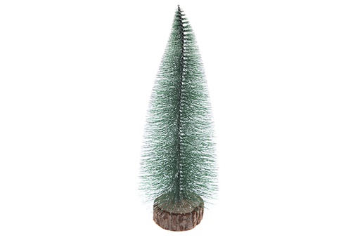 [121954] Sapins enneigés 23x6,5 cm