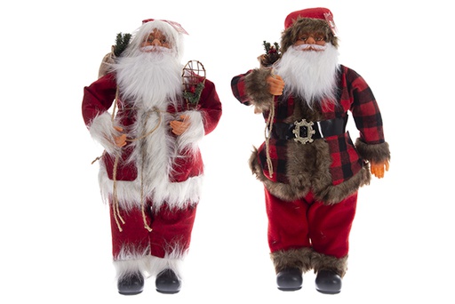 [122044] Père Noël modèle assorti 60 cm