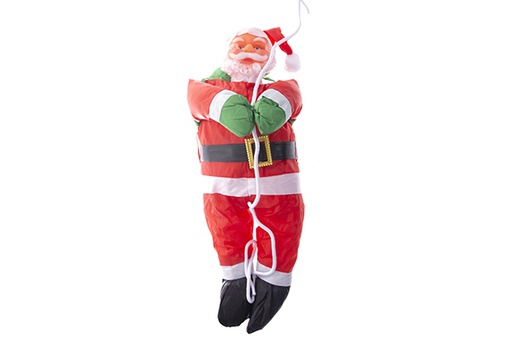 [122070] Babbo Natale con tuta impermeabile e corda 60 cm