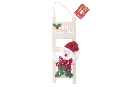 [122170] Santa Claus Ladder 27x10 cm