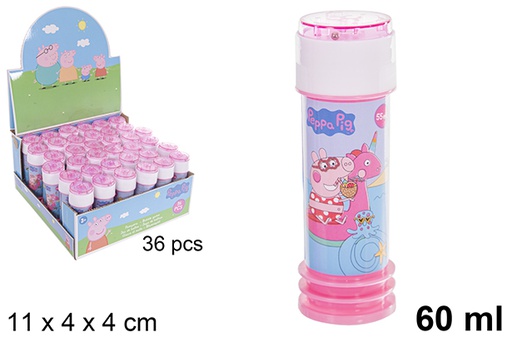 [122367] Bolle di sapone Peppa Pig 60 ml