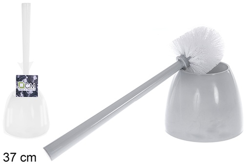 [122530] Porte brosse WC rond coloré 37 cm