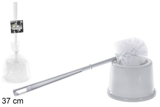 [122531] Round colorful toilet brush holder 37 cm