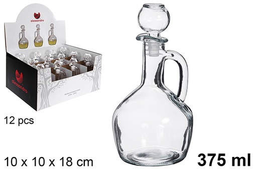 [122539] Glass oil/cruet 375 ml