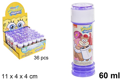 [122573] Tube à bulles de savon Sandy-Bob l'Éponge 60 ml
