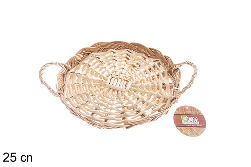 [122585]  Wicker trivet  25 cm