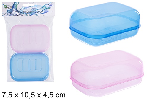 [122643] Pack 2 jaboneras color