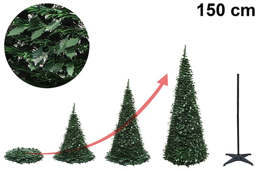 [122659] Árbol de Navidad plegable 150 cm