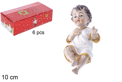 [122665] Resin child Jesus 15 cm  