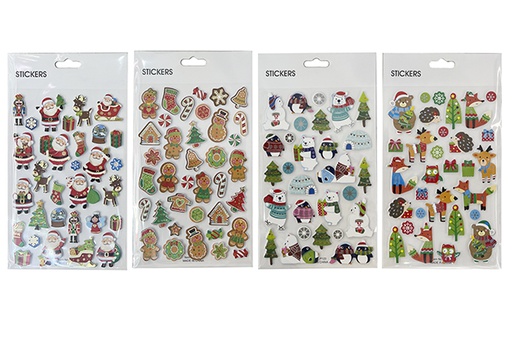 [122710] Pack Christmas figurine stickers-2