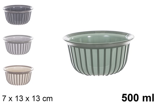 [122935] Vasilha de plástico Linea 500 ml