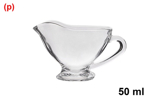 [123221] Saucière en verre 50 ml