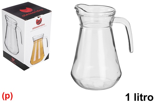[123223] 1 liter glass jug