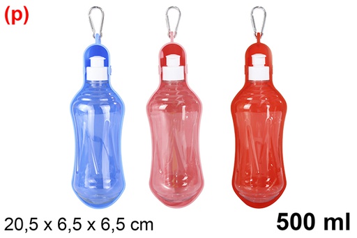 [123278] Bebedero portátil para mascotas 500 ml