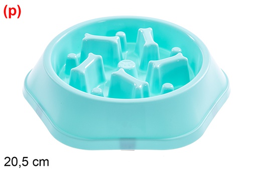 [123345] Mangeoire en plastique pour animaux de compagnie 22 cm