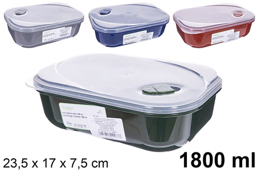 [123449] Caixa de armazenamento Luna – 1800 ml