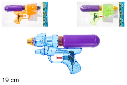 [123538] Pistola de agua color surtido 19 cm(123575)