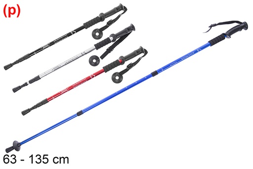 [123574] Bastone da trekking 63-135 cm