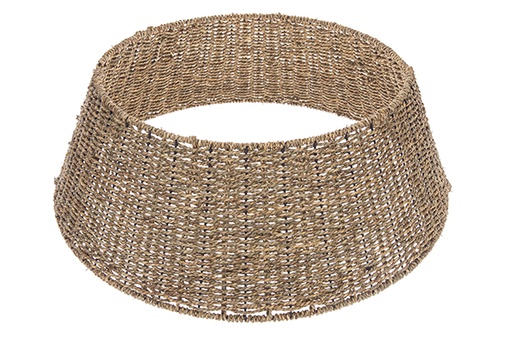 [123675] Detachable wicker base cover for Christmas tree 40/25/60 cm