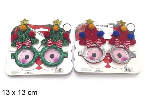 [123803] Verres de Noël 13x13 cm