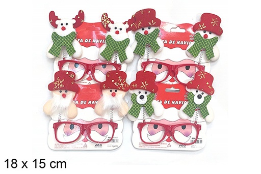 [123832] Assorted Christmas Headbands 18x15 cm