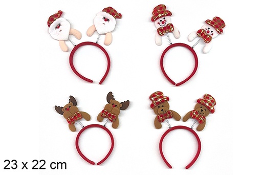 [123839] Assorted Christmas Headbands 23x22 cm