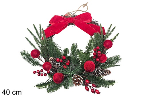 [123847] Christmas wreath 50 cm
