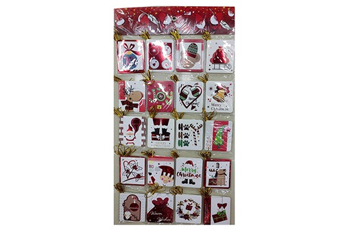[123883] Pack 19 tarjetas felicitación Navidad surtida