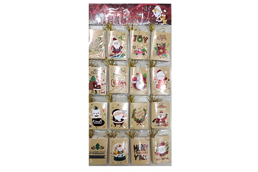 [123888] Pack 9 tarjetas felicitación Navidad surtida