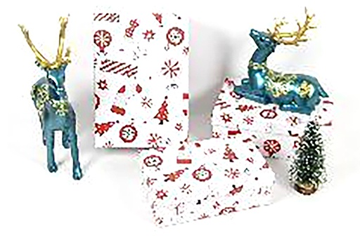 [123977] Pack 3 cajas cartón Navidad decorada 23x16x9.5 cm-3