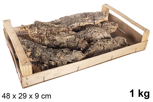 [102252] Cortezas de árbol en caja de madera 1 kg  