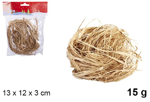 [103585] Bolsa paja decoración 15 gr.