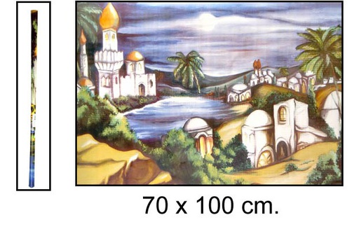 [104465] Papel decoración paisaje 70x100 cm 