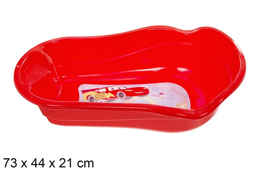 [036627] Children's plastic bathtub Cars