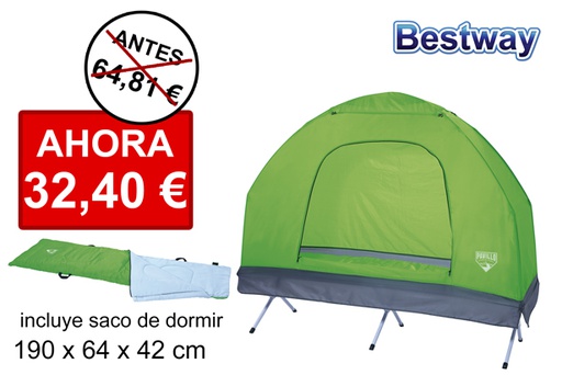 [061287] Cama de camping con estructura foldn res