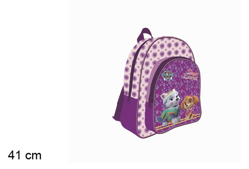 [097387] Sac à dos fille Paw Patrol avec adaptateur trolley 41 cm