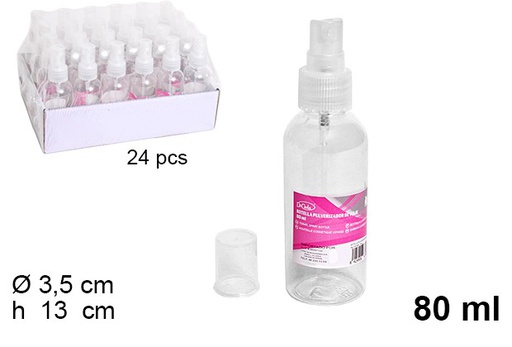 [100392] Flacone spray da viaggio 80 ml