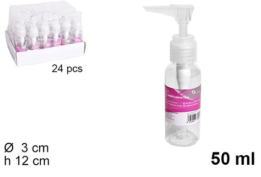 [100400] Botella dosificadora de viaje 50ml