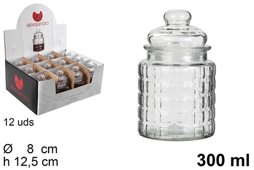 [100486] Bocal en verre hermétique Judy 300 ml