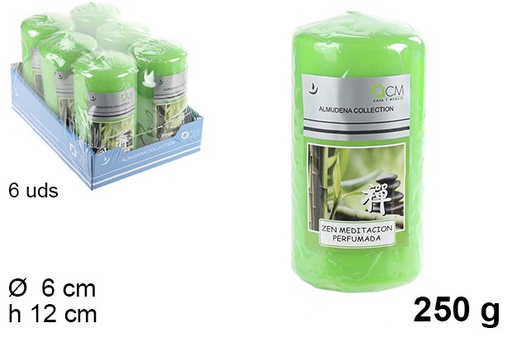 [100628] Pack 8 scented zen meditation taco candles 250 gr
