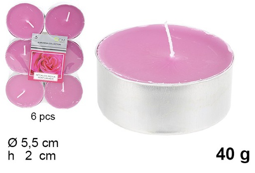 [100635] Vela perfumada pétalos de rosa 40 gr