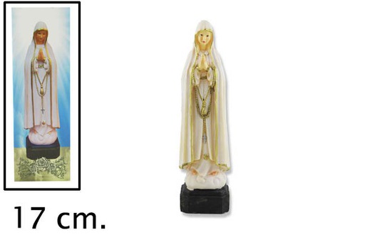 [100845] Vergine di Fatima 17 cm