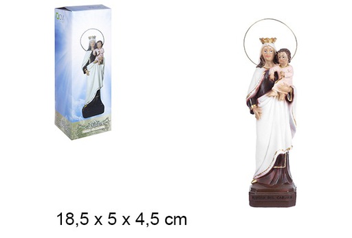 [100849] Virgen del carmen 18cm