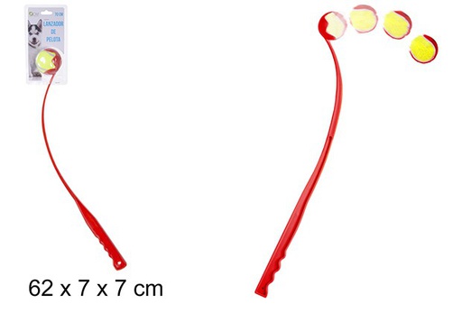 [102076] Lanzador de pelota para mascota 62 cm