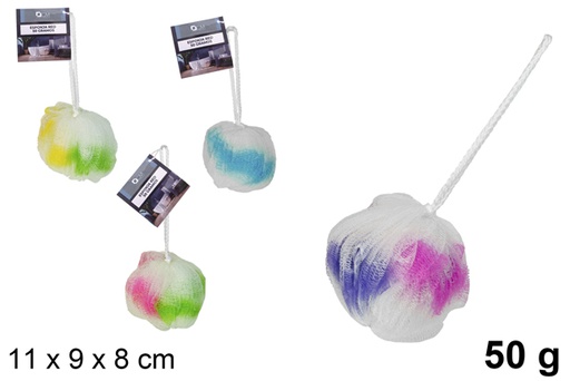 [102348] Spugna tonda colorata 50 grammi