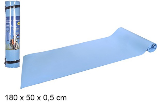 [102368] Esterilla de yoga azul 180x50x0.5cm