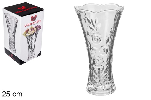 [102573] Vase en verre Fany 25 cm