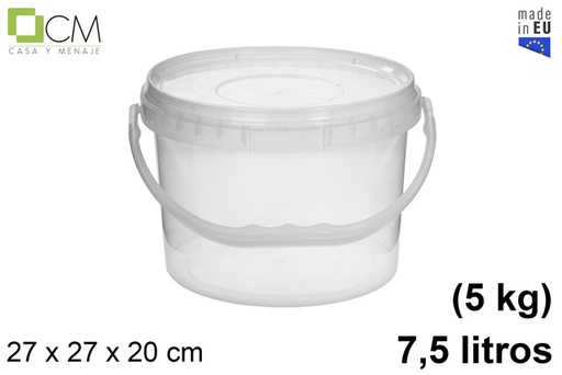 [102744] Contenitore multiuso in plastica 7.500 ml (5 kg)