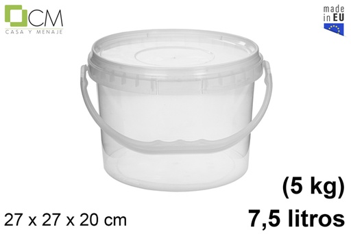 [102744] Multipurpose plastic container 7.500 ml (5 kg)